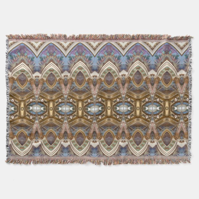 Portugiesisches Design Throw Blanket Decke (Vorderseite)