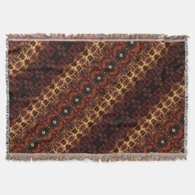 Portugiesisches Design Throw Blanket Decke (Vorderseite)