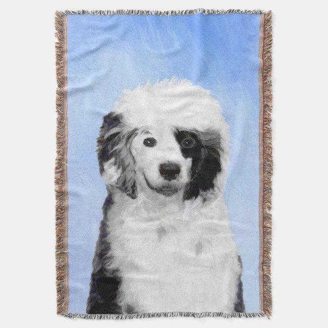 Portugiesisches Dog-Gemälde - Originelle Hundekuns Decke (Vorderseite Vertikal)