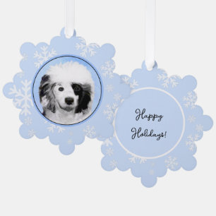 Portugiesisches Dog-Gemälde - Originelle Hundekuns Ornament Karte