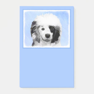 Portugiesisches Dog-Gemälde - Originelle Hundekuns Post-it Klebezettel