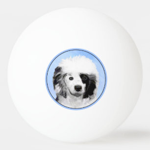 Portugiesisches Dog-Gemälde - Originelle Hundekuns Tischtennisball
