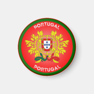 Portugiesisches Erbe-Emblem Magnet