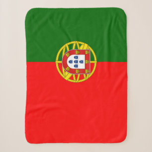 Portugiesisches Flaggenblanket, patriotisch, Portu Sherpadecke