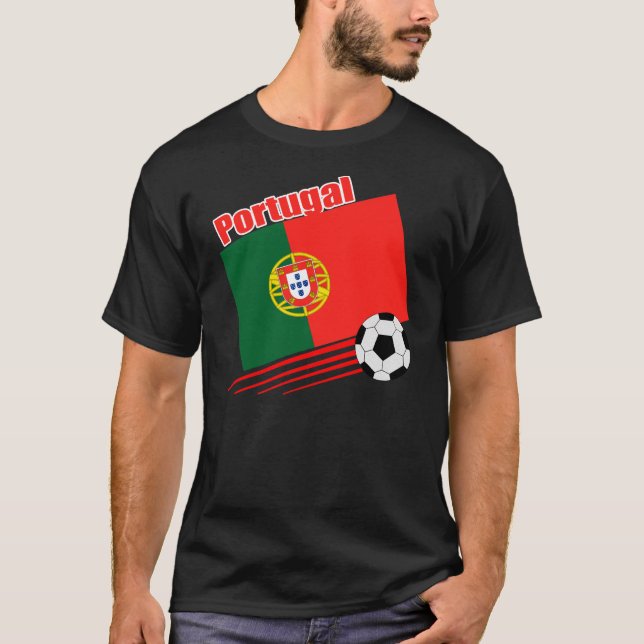 Portugiesisches Fußball-Team T-Shirt (Vorderseite)