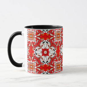 Portugiesisches Keramik-Fliesen-Muster Tasse