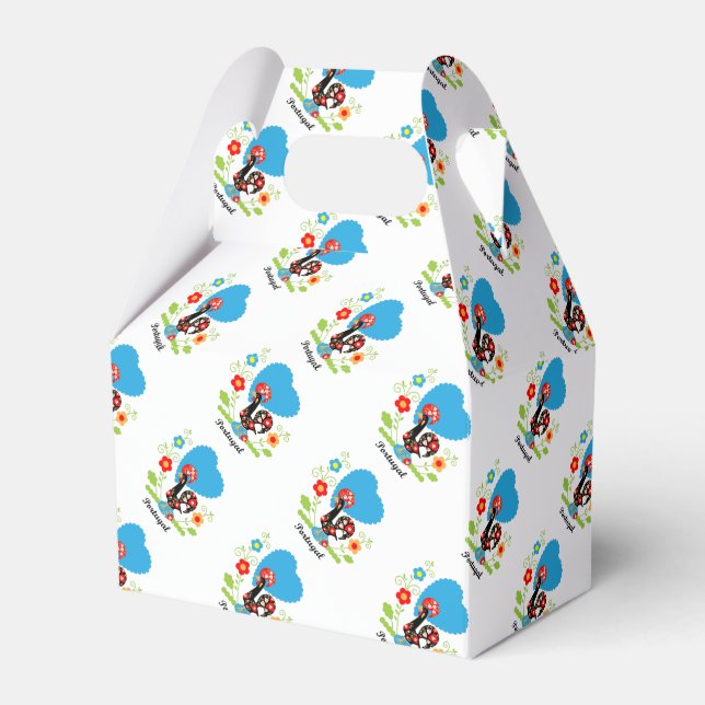 Portugiesisches Rooster Geschenkschachtel (Vorderseite)