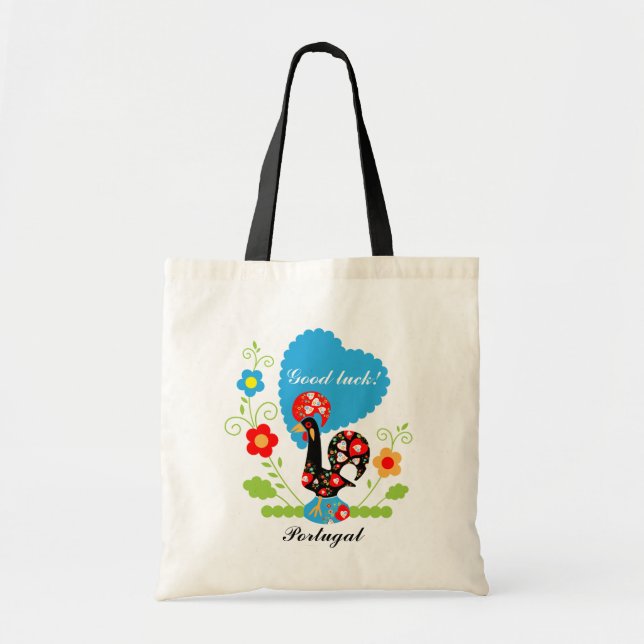 Portugiesisches Rooster Tragetasche (Vorne)