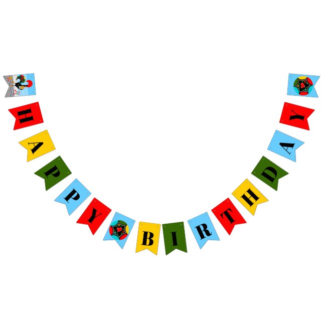 Portugiesisches Rooster und Geschenke Kindergeburt Wimpelkette (Alle)
