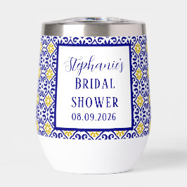 Portugiesisches Tiles Blue Mediterranes Brautparty