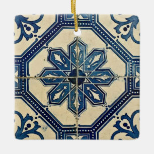 Portugiesisches Ziermuster Keramikornament