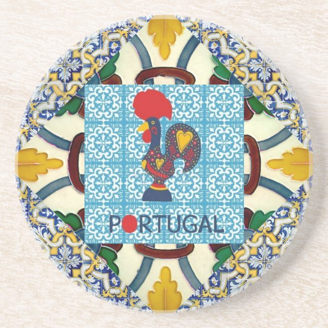 Português Design Getränkeuntersetzer (Vorne)