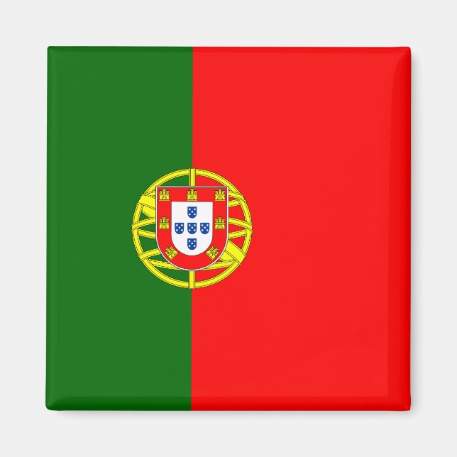 Portuguese Flag (Portugal) Magnet (Vorne)