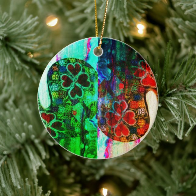 Portuguese folk art keramik ornament (Baum)