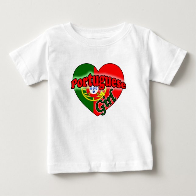 Portuguese Girl Baby T-shirt (Vorderseite)