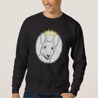 Portuguese Podengo Pequeno with Crown Sweatshirt