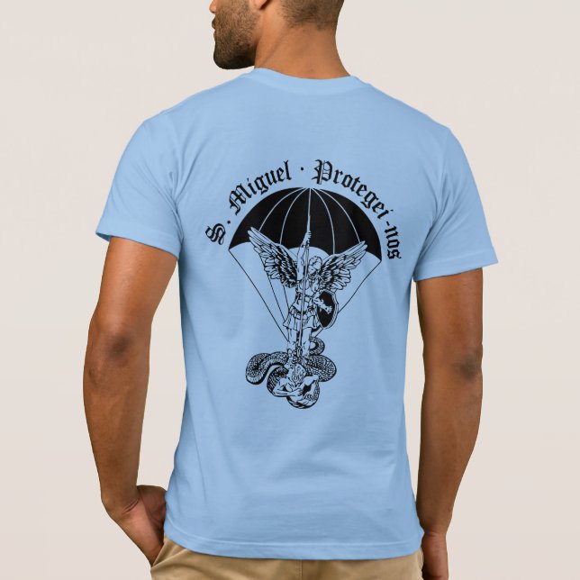 Portuguese St. Michael the Archangel T-Shirt (Rückseite)