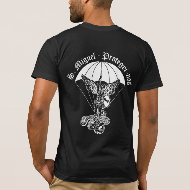 Portuguese St. Michael the Archangel T-Shirt (Rückseite)