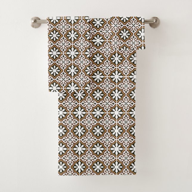 Portuguese tiles 3 badhandtuch set (Insitu)