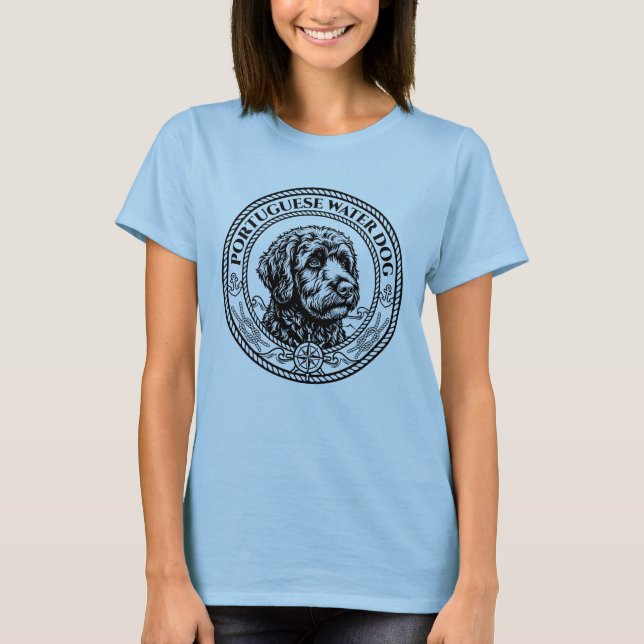 Portuguese Water Dog - Portie T-Shirt (Vorderseite)