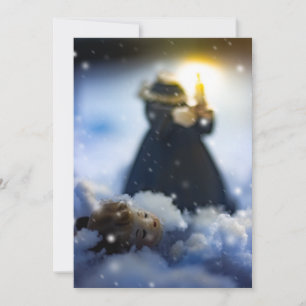 Porzellan im Schnee X Einladung
