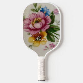 Porzellan Inspiriert bloral Pickleball Schläger