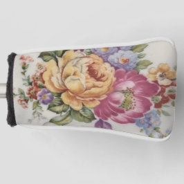 Porzellan Inspiriert Blumengolfkopfabdeckung Golf Headcover