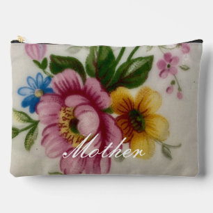 Porzellan Inspiriert Blütendrucktasche Zubehörtasche