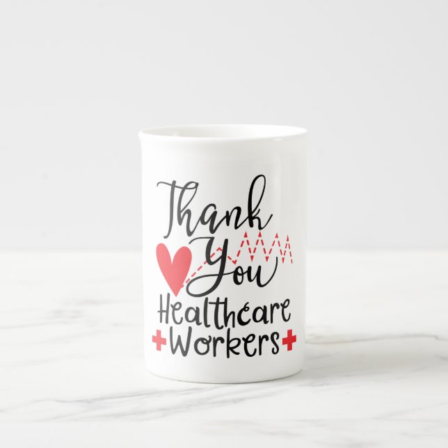 Porzellan Prozellantasse (Vorderseite)