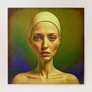 Porzellan-Soul - Farbiges Portrait