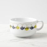 Porzellan Tasse Personalisieren "Pinwheel Driedels Große Suppentasse<br><div class="desc">Personalisieren Sie Ihre Pinwheel Dreidels, indem Sie den Text verändern. Wählen Sie Ihren bevorzugten Schriftart Stil, Farbe, Größe und Wortlaut. Viel Spaß! Danke, dass ihr angehalten und vorbeigekommen seid! Viel geschätzt!!! Stil: Suppe Umarmung Verfeinern Sie die Mahlzeit mit einem Suppe Schlamm! Serviere deine Lieblingssuppe in einer Porzellantasse, gestaltet mit deinen...</div>