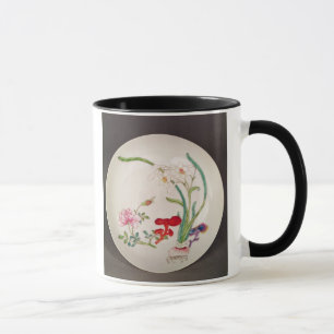 Porzellanteller, famille Rosendekoration, Yung Tasse