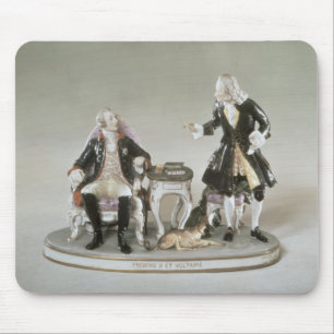 Porzellanzahl von Frederick II von Preußen Mousepad