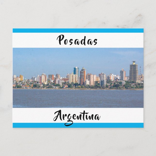Posadas, Misiones, Argentinien Postkarte (Vorderseite)