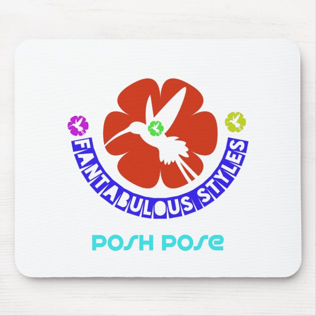 posante Pose Mousepad (Vorne)