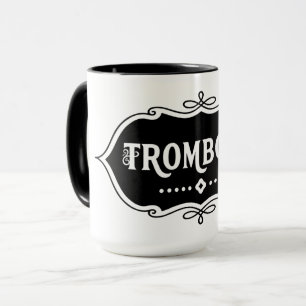 Posaunen-Emblem Tasse
