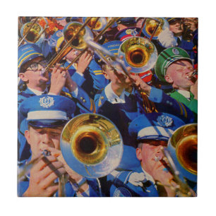 Posaunenmob AKA Band-Geeks außer Kontrolle Fliese