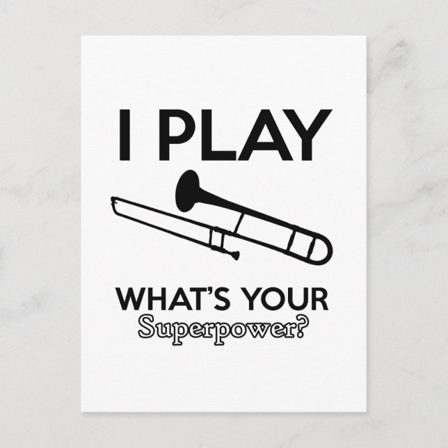 Posaunentwürfe Postkarte (Vorderseite)