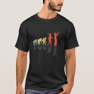 Posaunist Posaune Spieler Evolution Marschkapelle T-Shirt