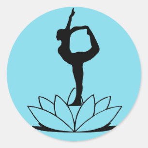 Pose danseuse - Sticker Yoga