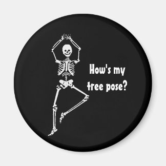 Pose de squelette - Aimant de Yoga