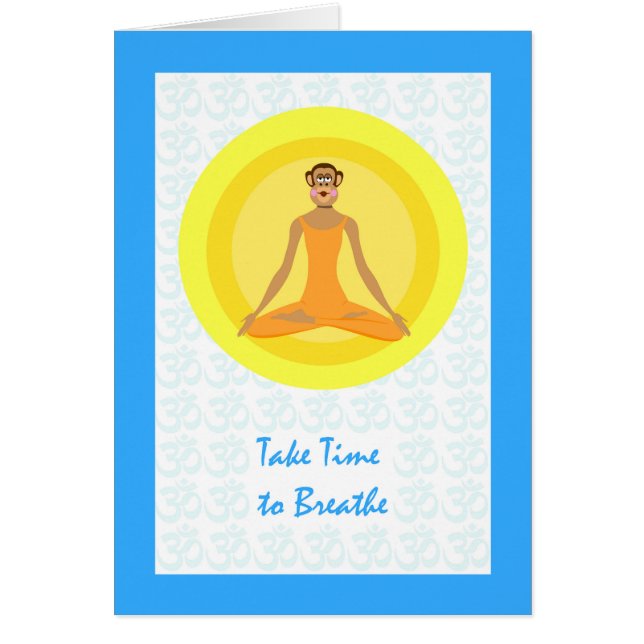 Pose de Yoga Chimp, prenez le temps de respirer (Devant)