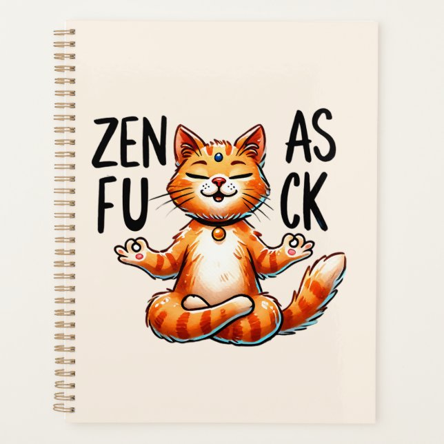 Pose de Yoga de chat - Zen (Devant)