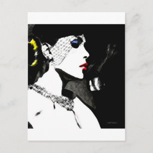 Pose treffen postkarte