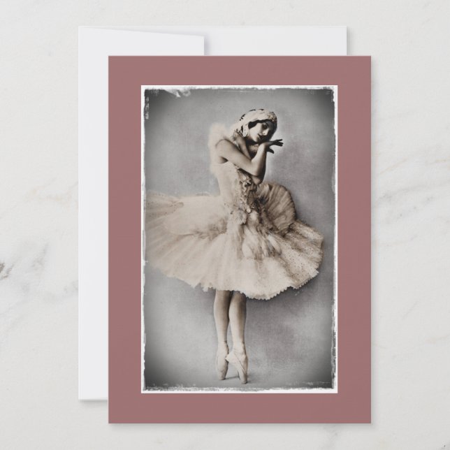 Posed en Pointe (Vorderseite)