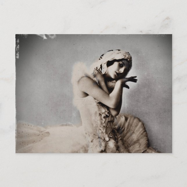 Posed en Pointe Postkarte (Vorderseite)