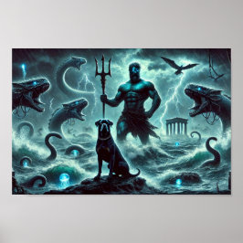 Poseidon Creation und der Rottweiler Guardian Poster