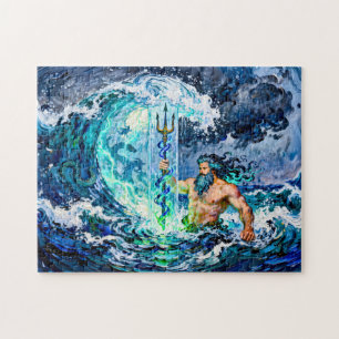 Poseidon Gott des Meeres