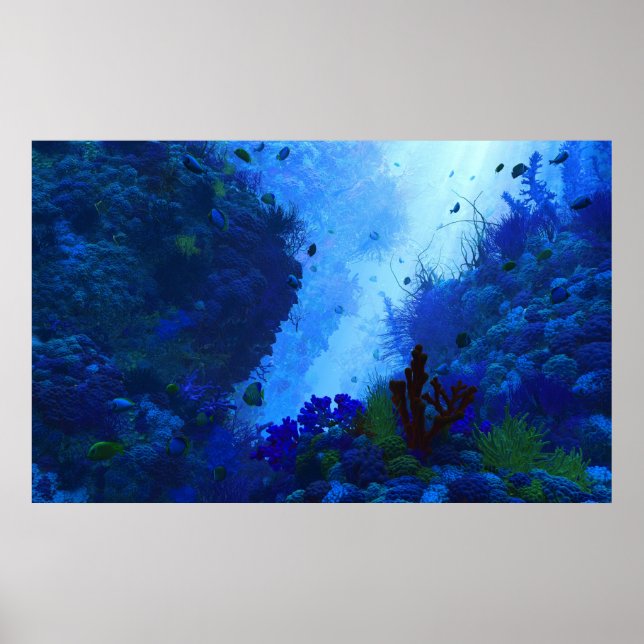 Poseidon-Spielplatz Poster (Vorne)