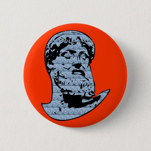Poseidon Statue Button